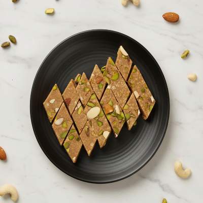 Jaggery Kaju Katli