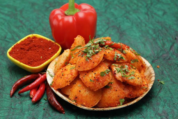 Mini Masala Idli