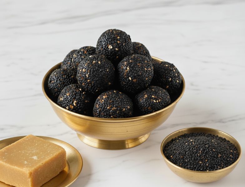 Black Til Ladoo (Soft)