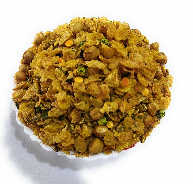 Roasted Crispy Corn Chiwda