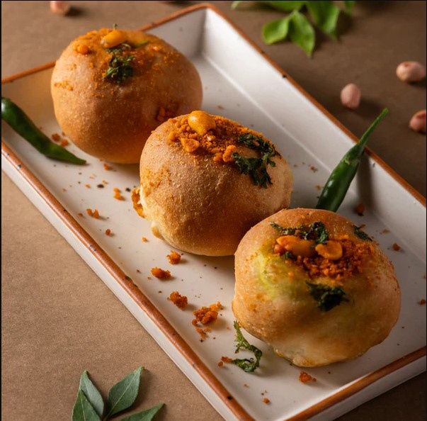 Baked Vada Pav