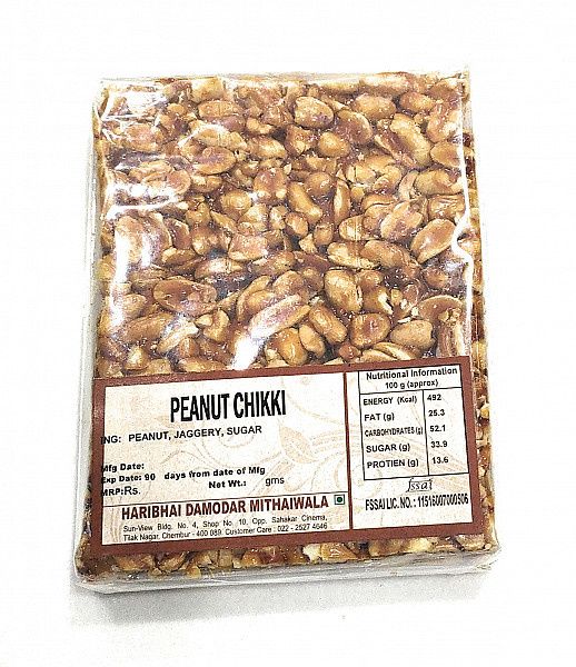 Peanut Chikki [Per Pkt]