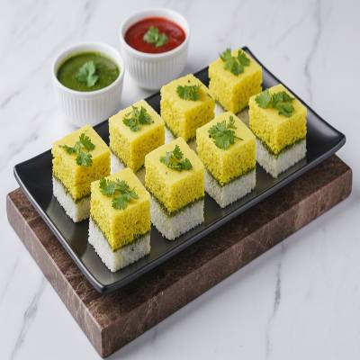 Sandwich Dhokla
