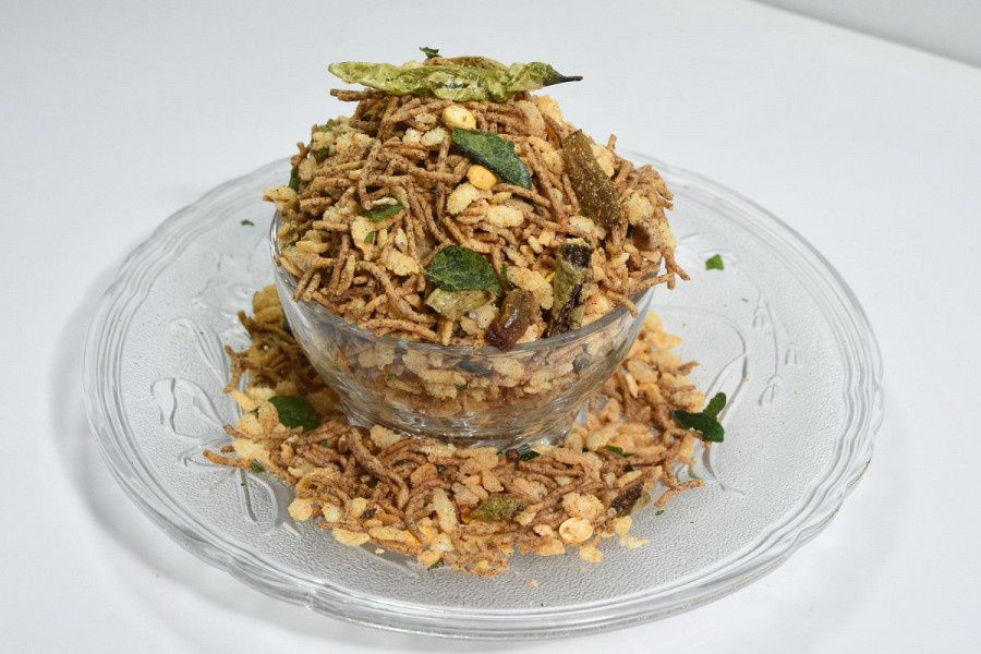 Roasted Nachni Bhel