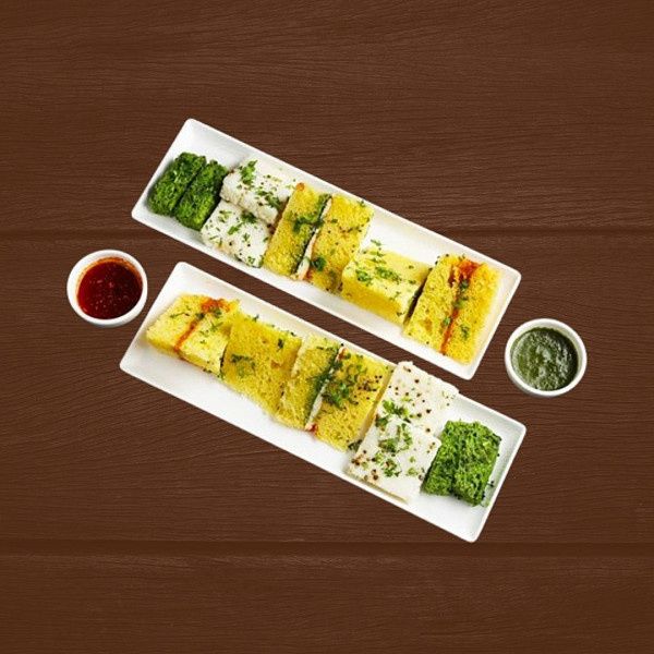 Assorted Dhokla Platter