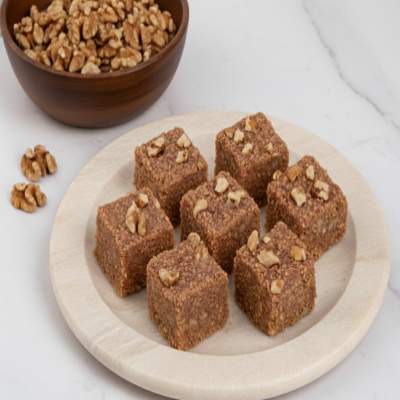 Lo Sugar Walnut Barfi