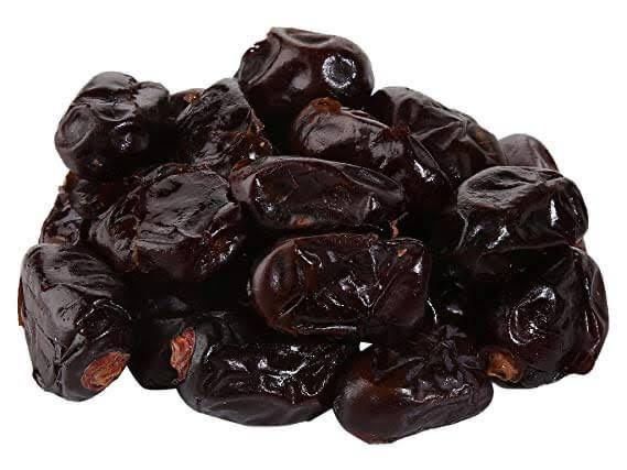 Black Seedless Muscati Dates (500 Gms)