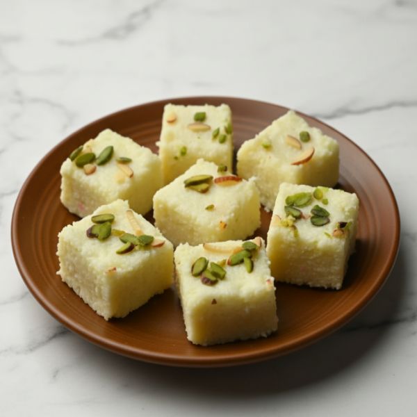 Malai Barfi (Kalakand)