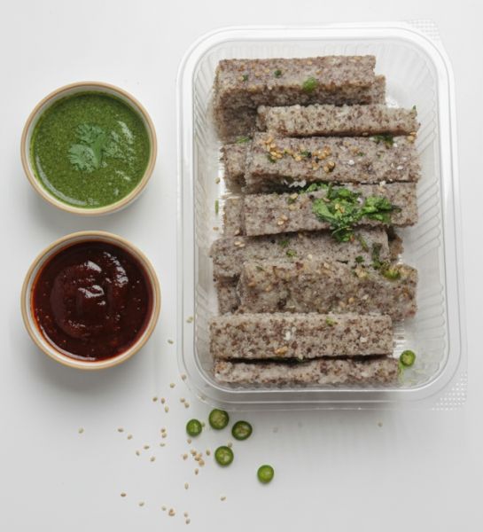 Healthy Ragi Dhokla (Nachni)