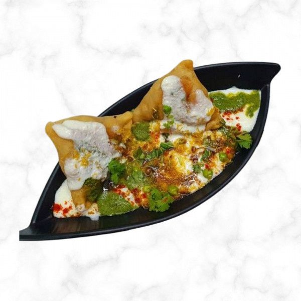 Dahi Samosa Chaat