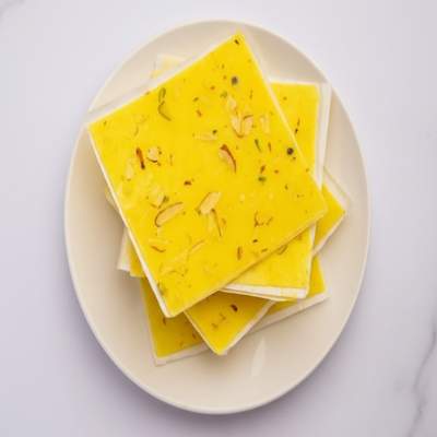 Kesar Ice Halwa