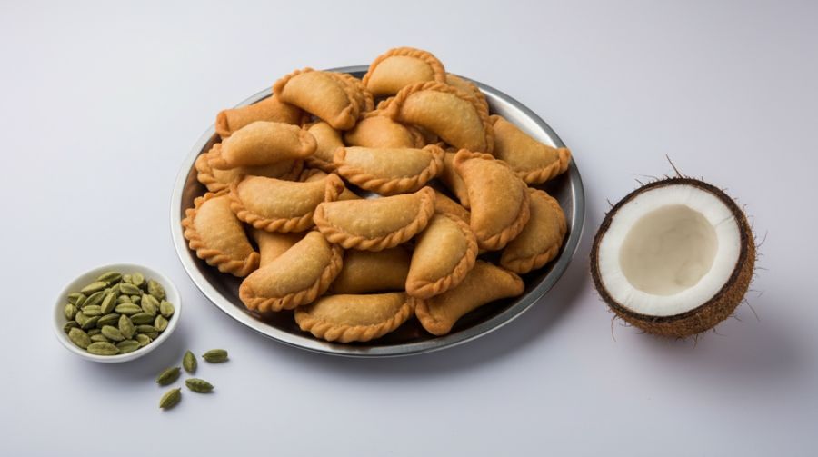 Fresh Coconut Karanji