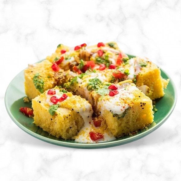 Dahi Khaman Dhokla Chaat