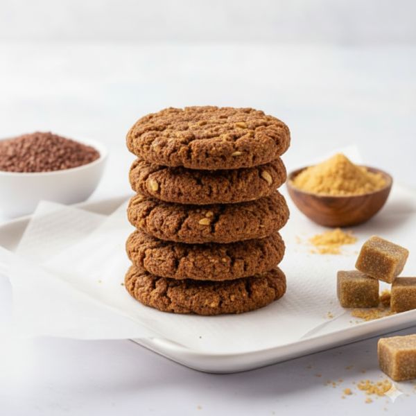 Sugarfree Ragi Millet Cookies Jar