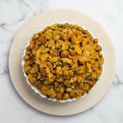 Diet Crispy Corn Chiwda