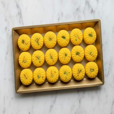 Kesar Dryfruit Rajwadi Peda