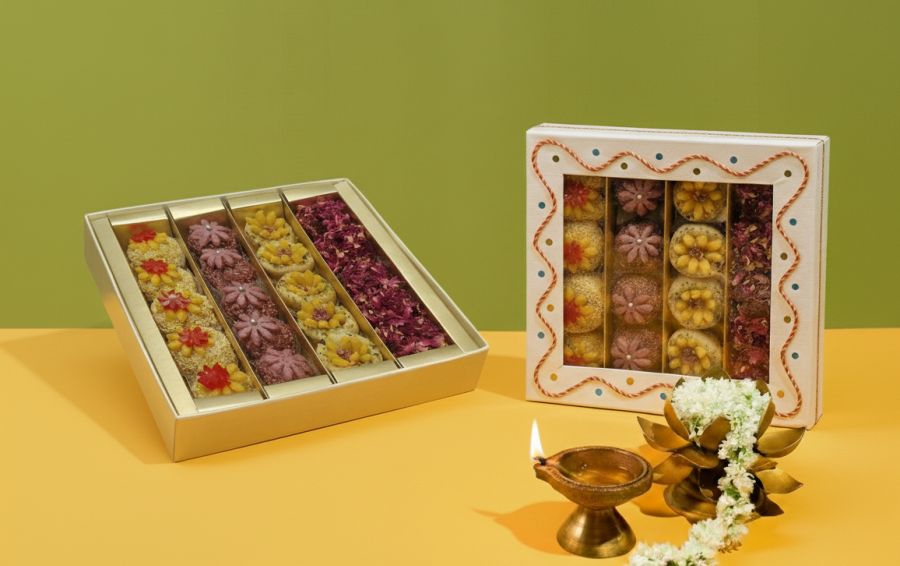 Assorted Dryfruit Sweets Gift Box