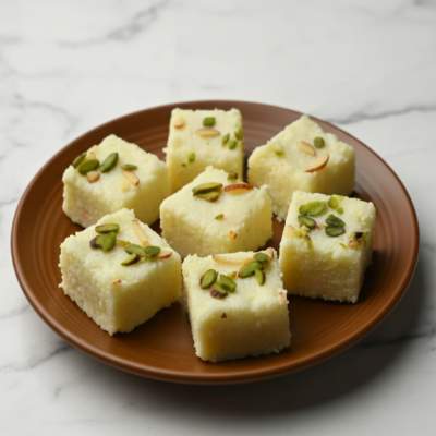 Malai Barfi (Kalakand)