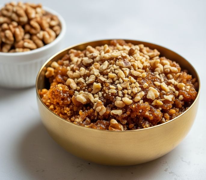 Healthy Walnut Halwa