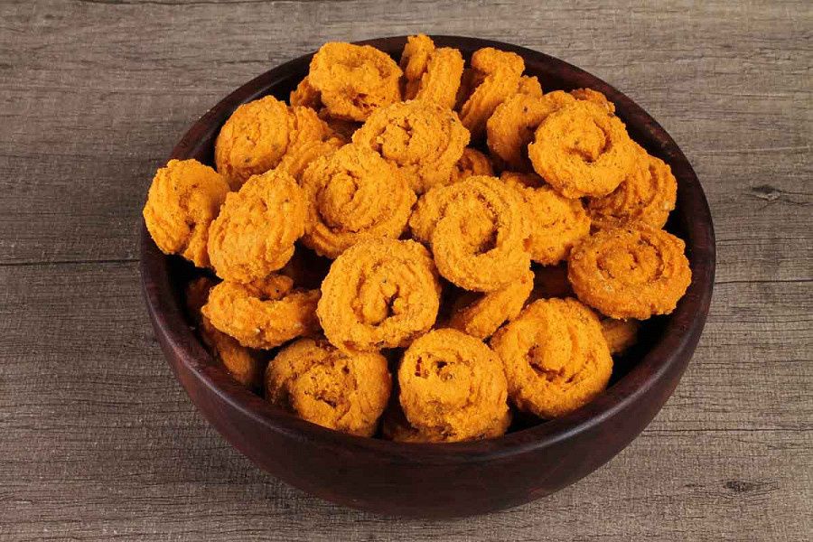 Low Fat Mini Bhajani Chakli