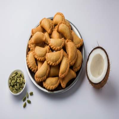 Fresh Coconut Karanji