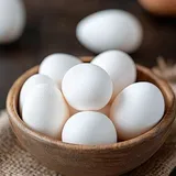 White Eggs - Pack of 6