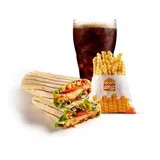 Farm Aloo Tikki Wrap Meal