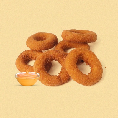 Onion Rings Six Pcs