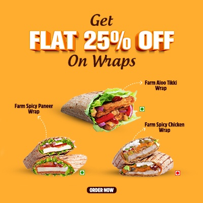 Wraps @ 25% Off new