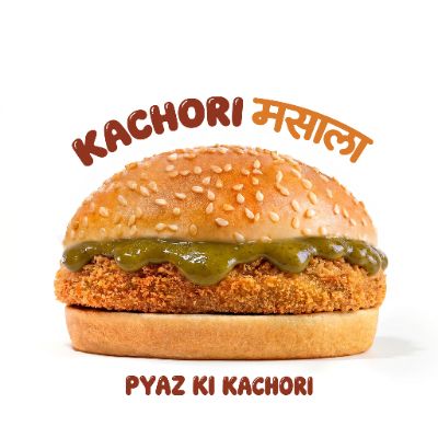 Kachori Masala Burger