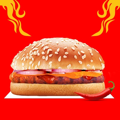 Non Veg Tedha Tikha Burger