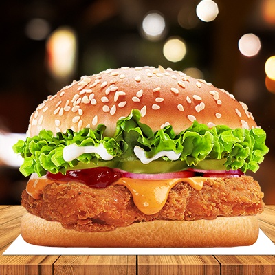 Farm Spicy Chicken Burger