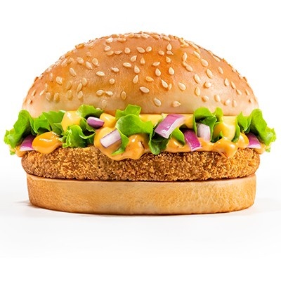 Cheesy Masala Burger