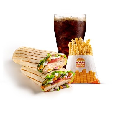 Farm Spicy Chicken Wrap Meal