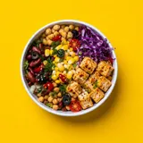Paneer Bean Salad