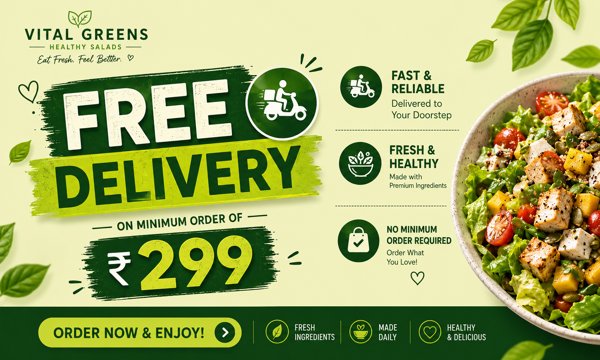 Vital Greens Healthy Salads banner 2