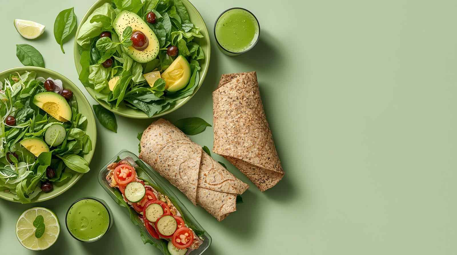 Vital Greens Healthy Salads banner 1