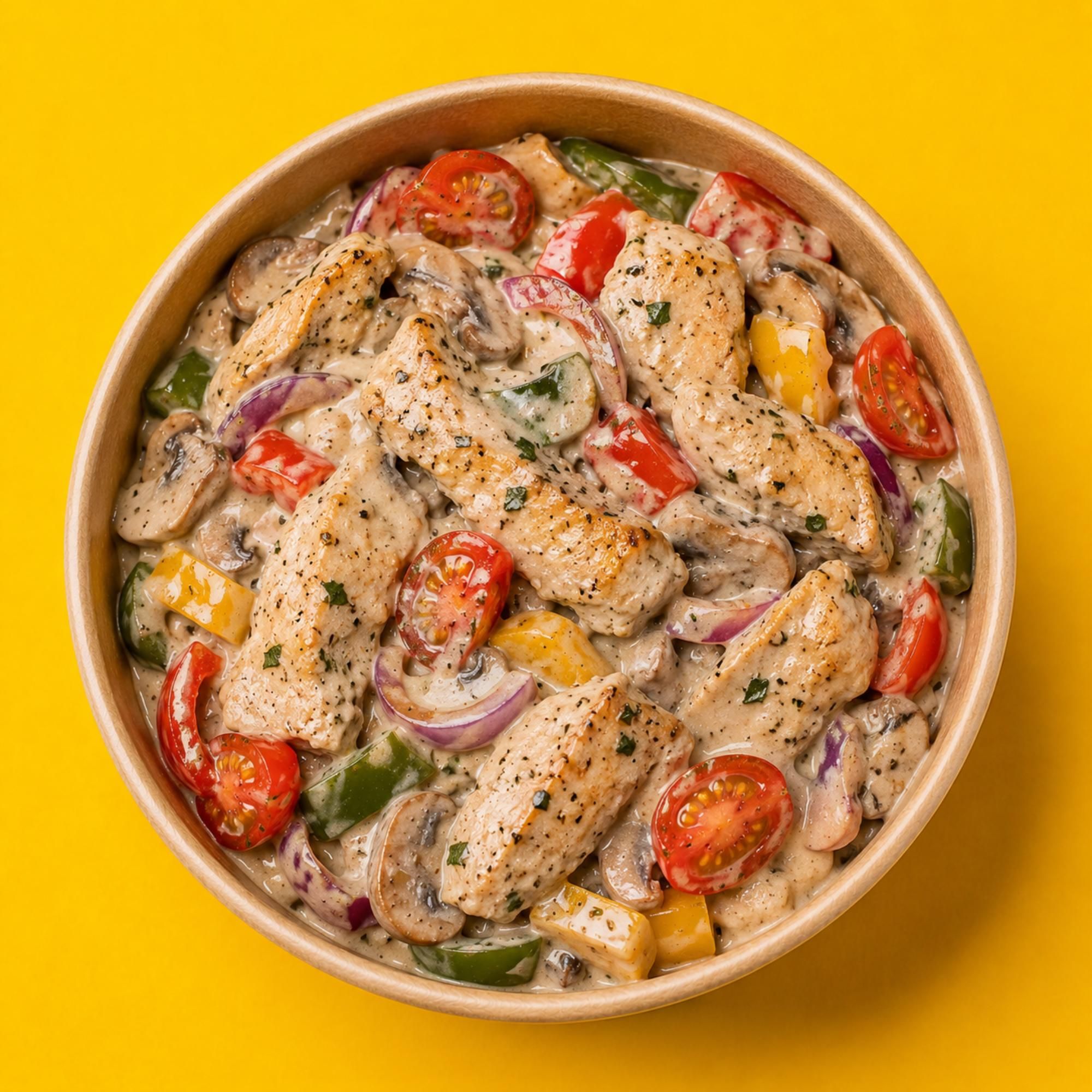White Sause Chicken