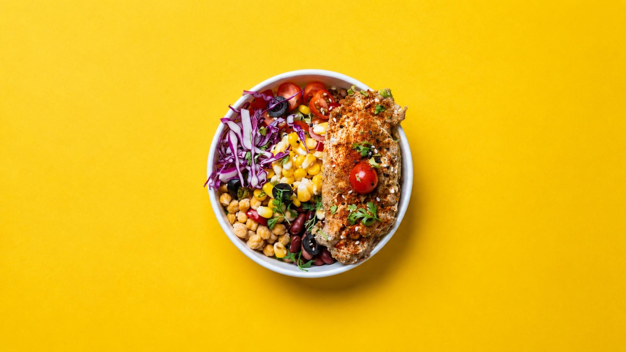 Chicken Bean Salad