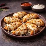 Cheesy Chicken Momo
