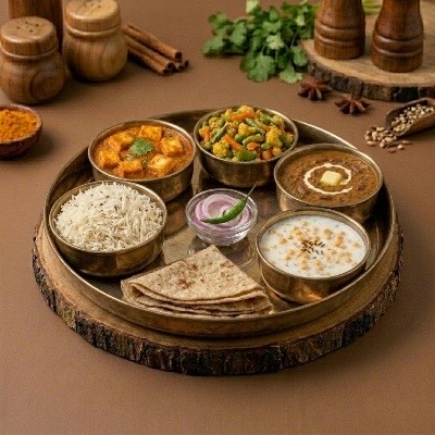 Deluxe Thali (Mid-May Onwards)