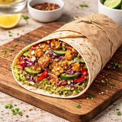 Protien Rich Veg Wrap