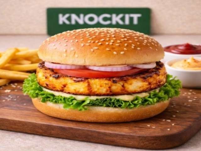 Paneer Tikki Burger