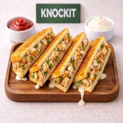 Creamy Chicken Grilled Sandwich