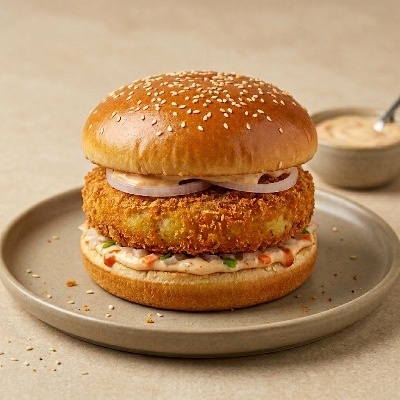 Vegetable Spicy Burger