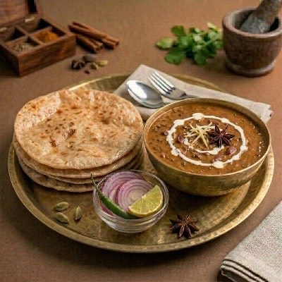 Dal Makhani + Choice Of Bread