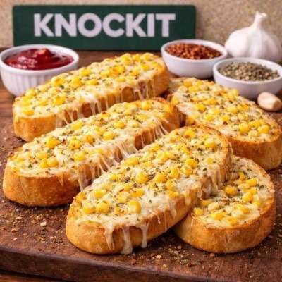 Corn Garlic Bread