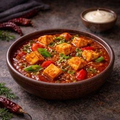 Chilli Paneer Gravy