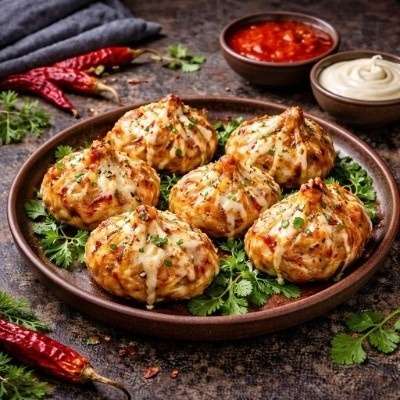 Cheesy Vegetable Momo