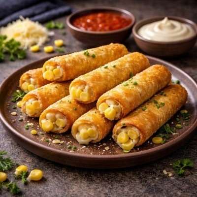 Cheese Corn Spring Roll